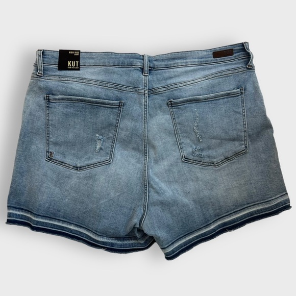 KUT From the Kloth High Rise Short Plus Size 22W Wide - Picture 6 of 13